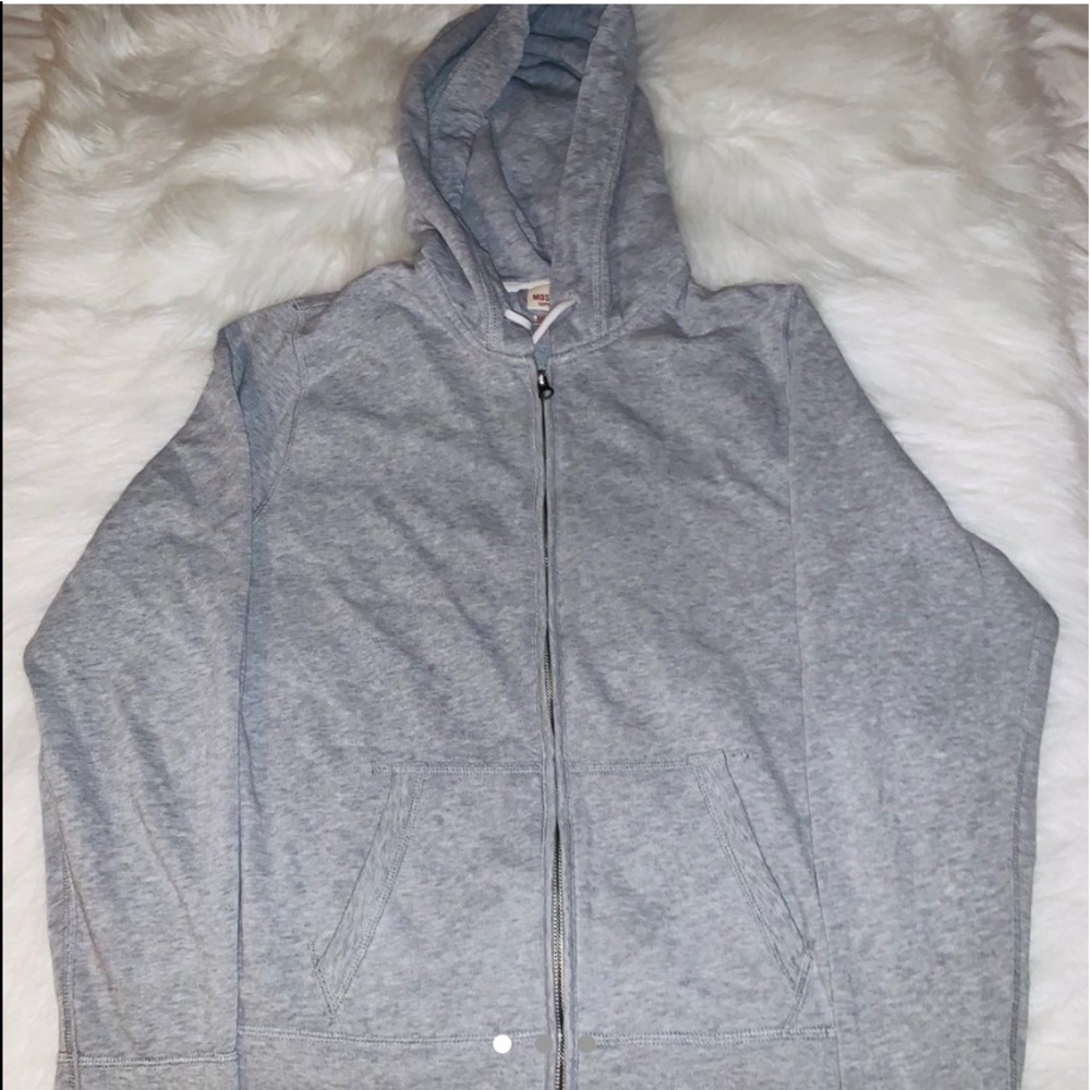 Mossimo gray ZIP UP hoodie